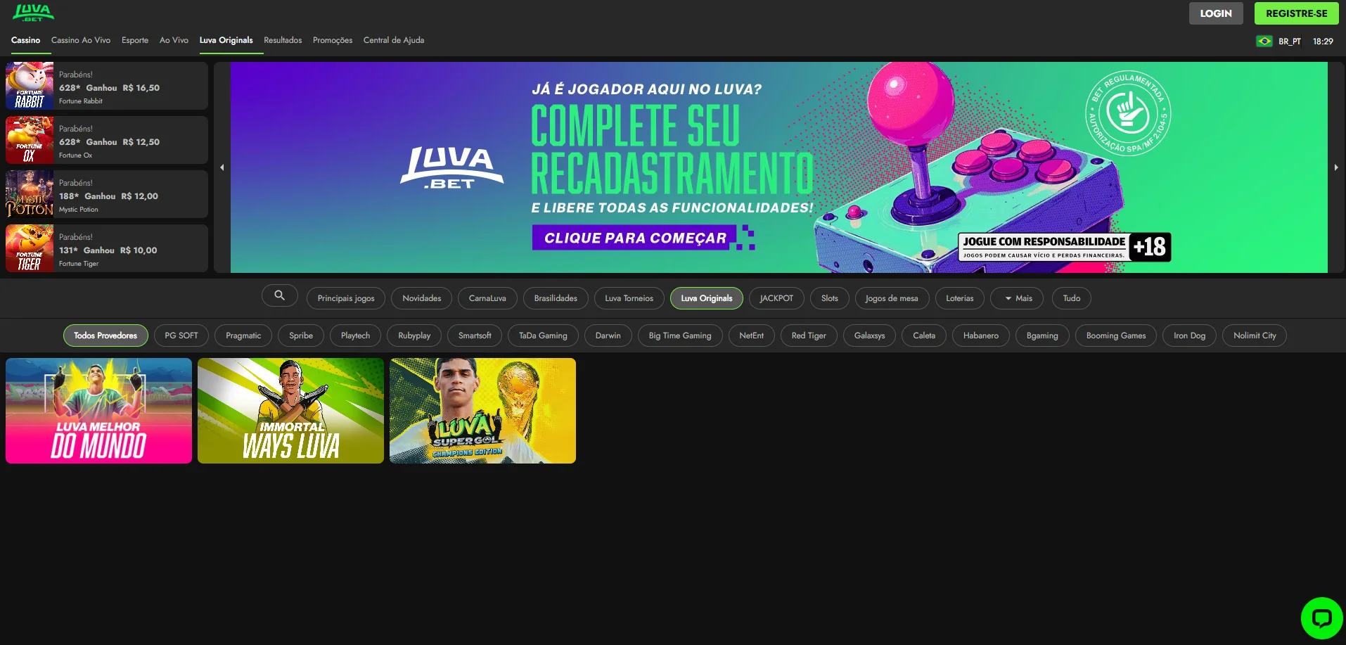 Luva Bet Casino